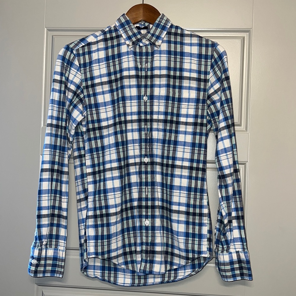 J Crew Homespun Slim Fit Shirt